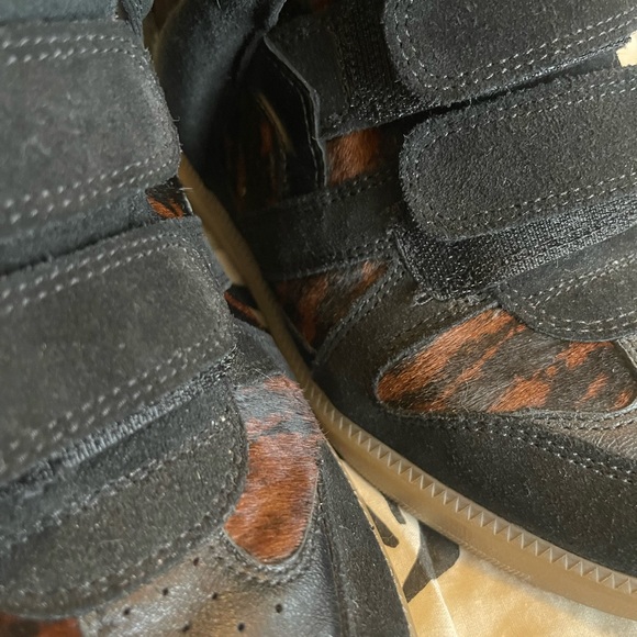 Isabel Marant Beckett High-Top Wedge Sneakers - Picture 10 of 10